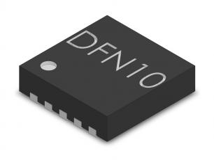 A3901 DFN-10 Motor driver dual H-bridge 5V 400mA @ electrokit