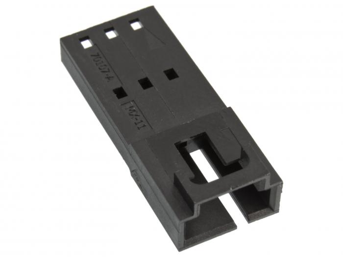 Contact housing C-GRID SL 1x3p male 2.54mm @ electrokit (1 of 1)