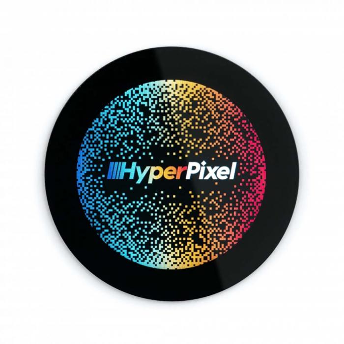 HyperPixel 2.1 Round - med touch @ electrokit (1 of 3)