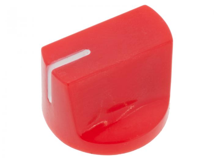 Knob red 19x15mm @ electrokit (1 of 3)