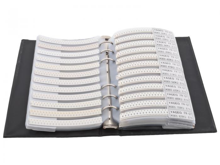 Buy Resistor book 8500pcs SMD 0805 at the right price electrokit