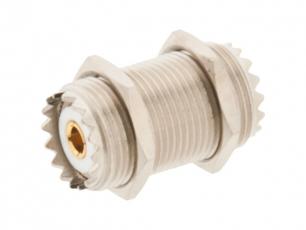 PL bulkhead female-female 28.6mm @ electrokit