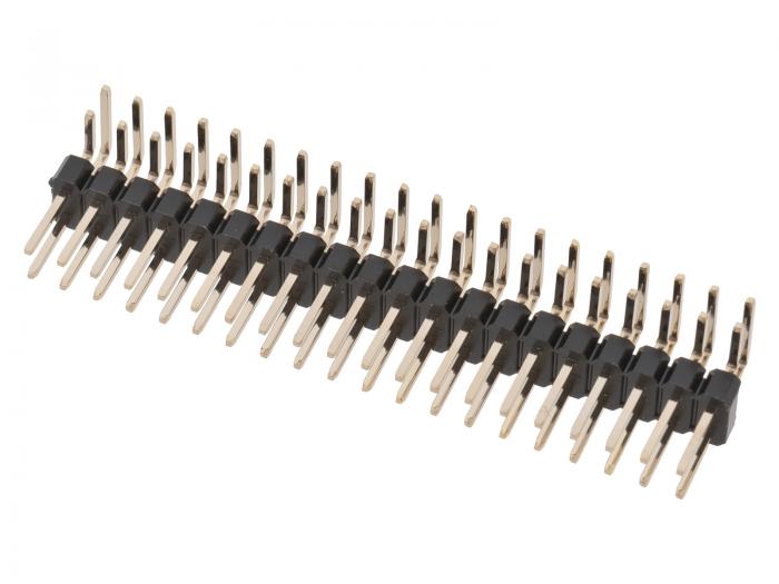 Pin header 2.54mm 2x20p right-angle @ electrokit (1 of 1)
