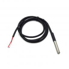 Temp sensor waterproof metal (DS18B20) @ electrokit