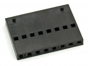 Contact housing C-GRID III 1x8p 2.54mm @ electrokit