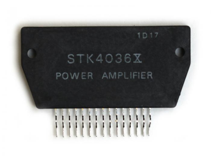 STK4036X Audio Amplifier 30-100W @ electrokit (1 of 1)