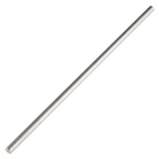 Shaft stainless steel 1/4" x 9" - D-shaped @ electrokit