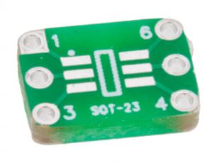 Adapter board SOT-23 / SOT-363 @ electrokit