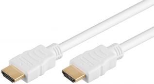 HDMI 2.0 cable (4K@60Hz) 2m white @ electrokit