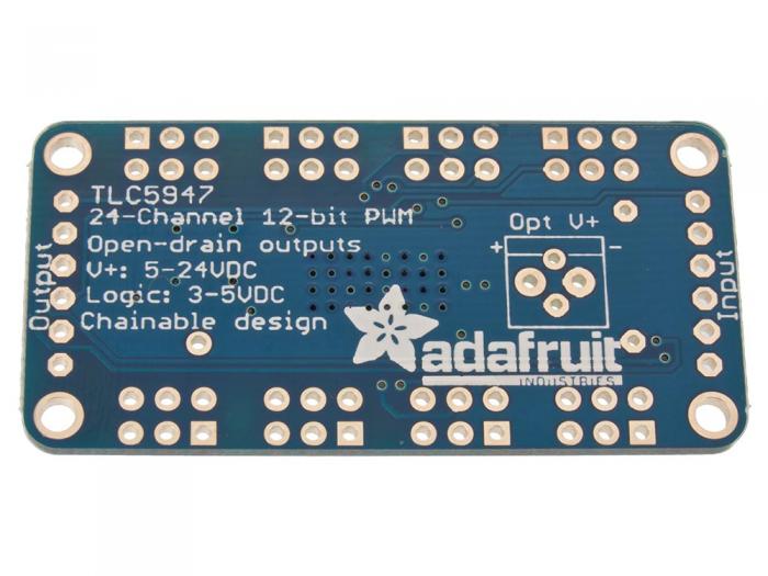 PWM LED dimmer 12-bit 24-ch SPI @ electrokit (2 av 2)