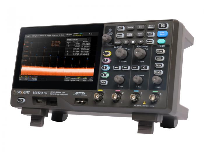 Oscilloscope 70MHz 2-ch 12-bit Siglent SDS802X HD @ electrokit (10 of 11)