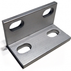 Universal L Brackets (Double) - Natural Anodized @ electrokit