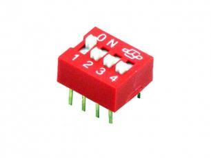 DIP switch 4-pos @ electrokit