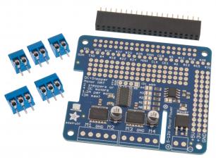 DC & Stepper Motor HAT för Raspberry Pi @ electrokit