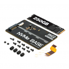 NVMe Base for Raspberry Pi 5 + 250GB SSD @ electrokit