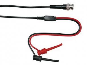 Test cable BNC - IC-hook @ electrokit