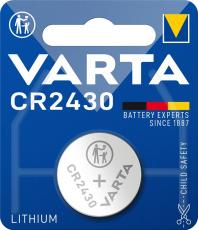 CR2430 battery lithium 3V Varta @ electrokit