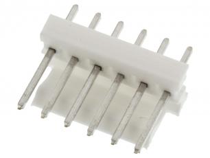 MTA-100 pin header 2.54mm straight 6-p @ electrokit