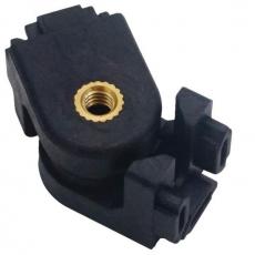 Angled connector for aluminium profile adjustable @ electrokit