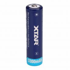 Battery Li-Ion 18650 3.7V 3300mAh with protection Xtar @ electrokit