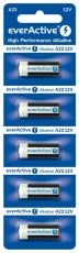 LR23 - 23A alkaliskt batteri 12V everActive 5-pack @ electrokit