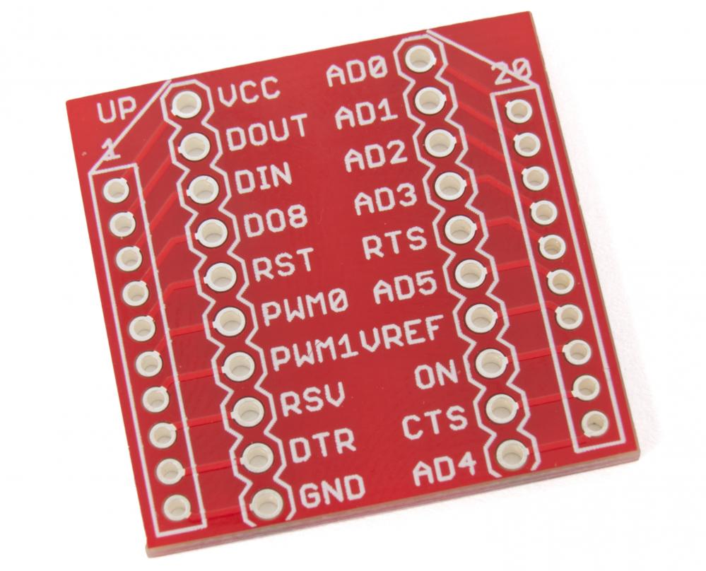 Buy Adaper board Xbee at the right price @ electrokit