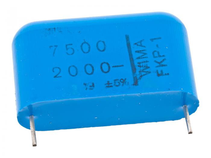 Kondensator 7500pF 2000V 27.5mm @ electrokit (1 av 1)