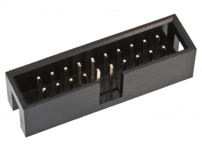 IDC box header PCB 20-p 2.54mm @ electrokit (1 of 2)