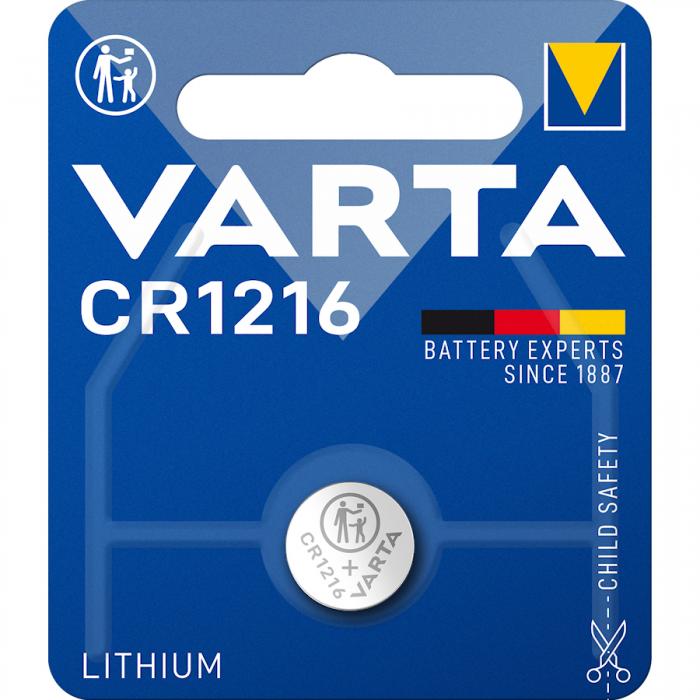 CR1216 battery lithium 3V Varta @ electrokit (1 of 2)