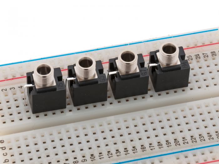 3.5mm jack 2-pol PCB med brytare PJ398SM @ electrokit (3 of 3)