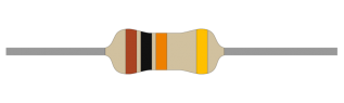 Resistor 2W 10kohm 5% (10k) @ electrokit