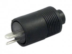 DIN HT 2-p plug for screwing @ electrokit