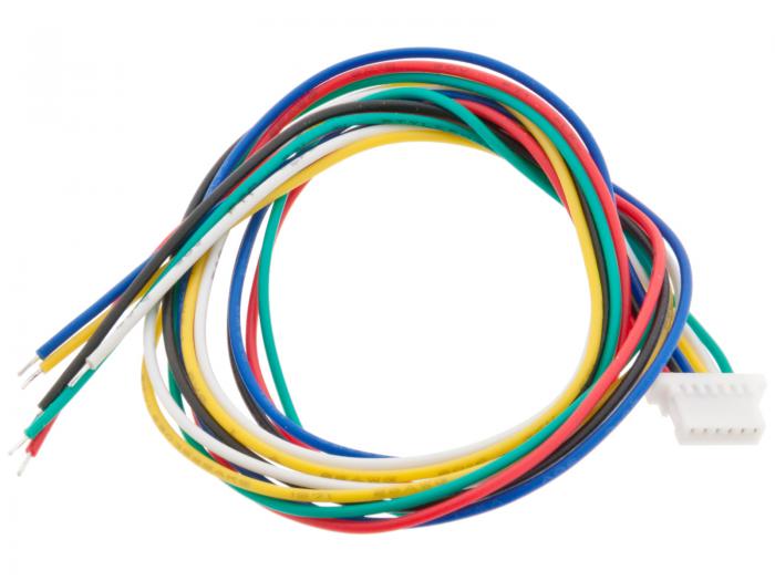 Kontakthus SH med kabel 6-pol 30cm @ electrokit (1 av 1)