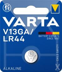 LR44 alkaline button cell 1.5V Varta @ electrokit