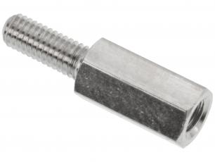 Spacer screw M3 10mm @ electrokit