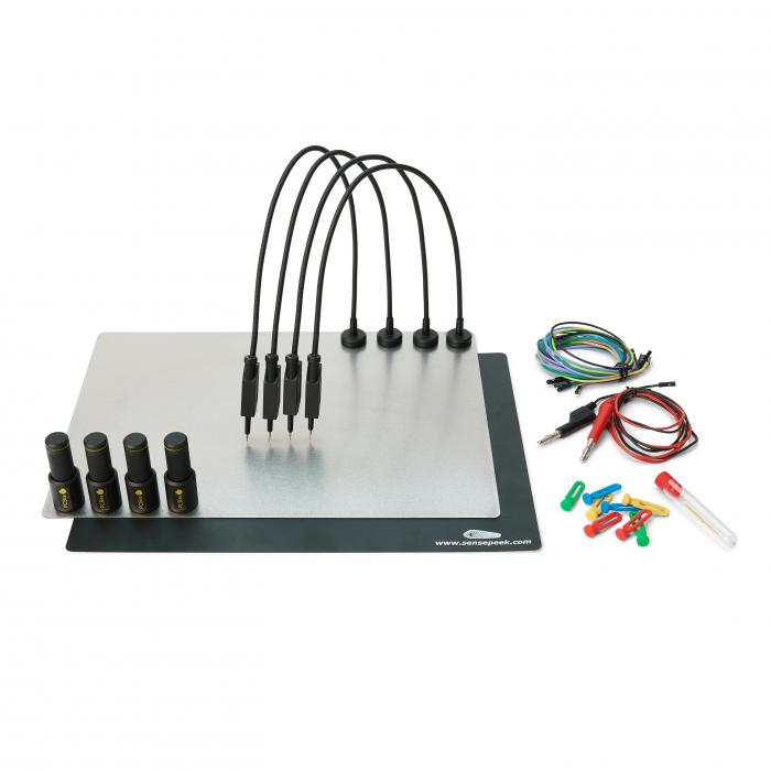 PCBite kit with 4x SQ10 probes and test wires @ electrokit (1 av 27)