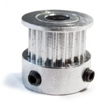 Timing Pulley - 2GT (2mm) - 20 Tooth - For 6mm Belt - 5mm Bore @ electrokit