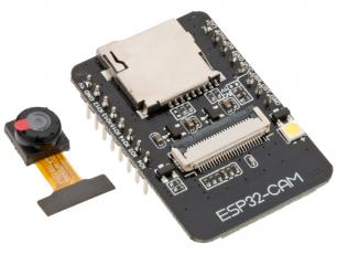 ESP32-CAM Utvecklingskort med WIFI och kamera @ electrokit