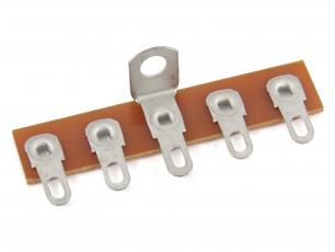 Terminal strip 5-p 7.62mm @ electrokit