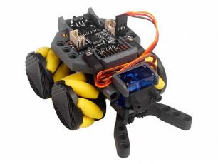 RoverC Pro Robot Kit (exkl. M5StickC) @ electrokit