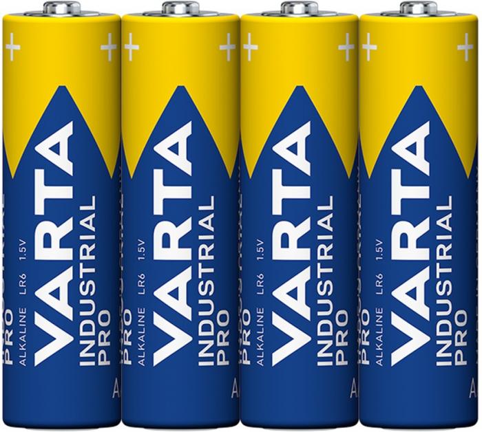 AA / LR6 alkaline battery Varta 4-pack @ electrokit (1 of 1)