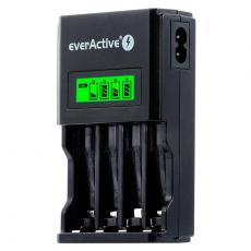 Smart batteriladdare 4xAA/AAA everActive @ electrokit