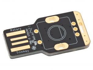 Adafruit Rotary Trinkey - USB NeoPixel Rotary Encoder @ electrokit