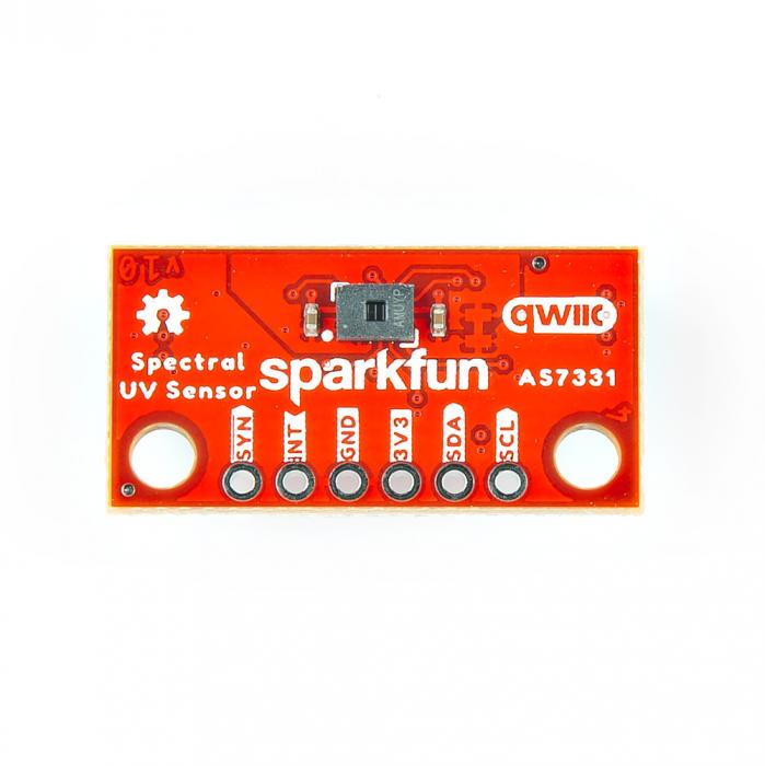SparkFun Mini Spectral UV Sensor - AS7331 @ electrokit