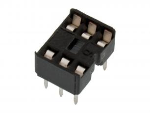 DIL-socket 6-pin @ electrokit