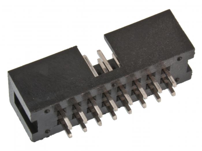 IDC box header PCB 16-p 2.54mm @ electrokit (3 of 3)