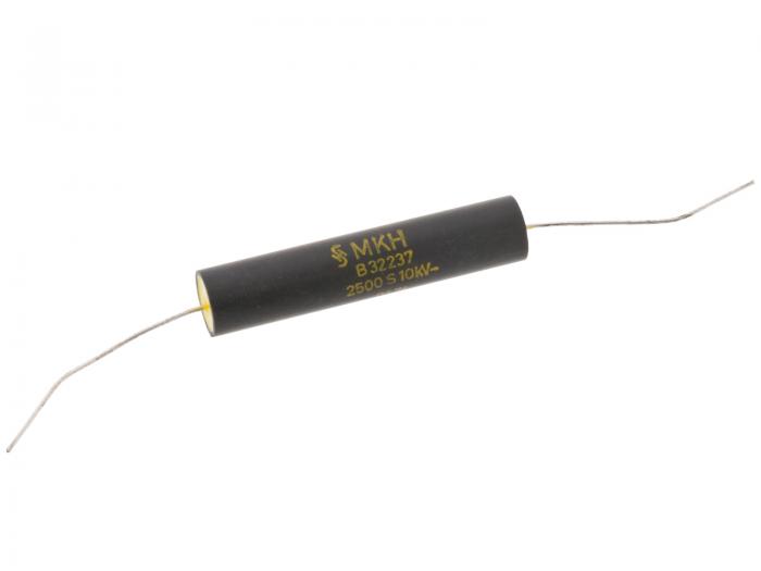 Film capacitor 2500pF 10kV axial @ electrokit (1 of 1)