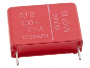 Kondensator 180nF 400V 22.5mm @ electrokit