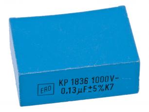 Kondensator 130nF 1000V 37.5mm @ electrokit