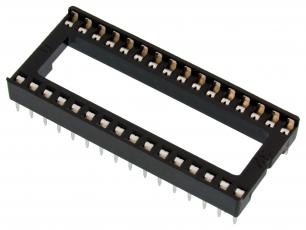 DIL-socket 32-pin @ electrokit